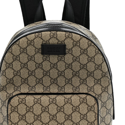 Gucci GG Supreme Monogram Small Eden Day Backpack Black 8 of 11