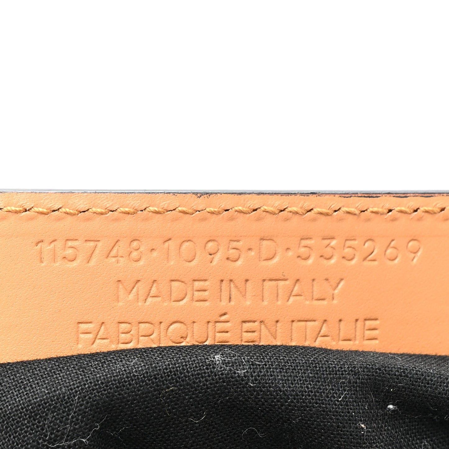 Calfskin Twill Perforated Classic Hardware City Tan