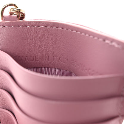 Christian Dior Lambskin Cannage Small Lady Dior Zip Card Holder Pink 7 of 8