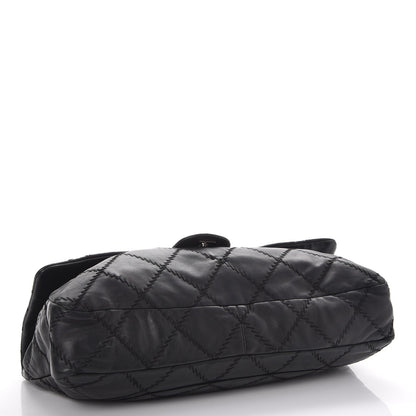 Chanel Lambskin Ultimate Stitch Maxi Flap Black 4 of 9