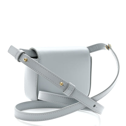 Celine Shiny Calfskin Mini Claude Soft Blue 3 of 9