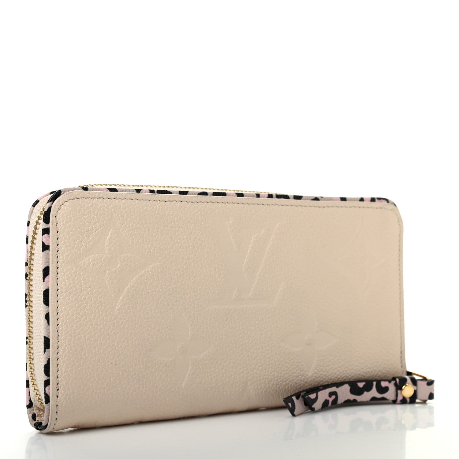 Louis Vuitton Empreinte Monogram Giant Wild At Heart Zippy Wallet Creme 3 of 6