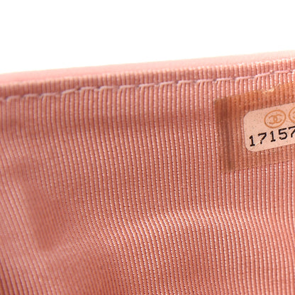 Chanel Patent Quilted Large Flap Wallet Pink 8 of 10