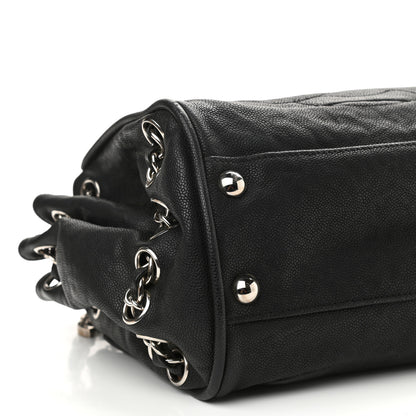 Chanel Caviar Diagonal Ligne Tote Black 9 of 10