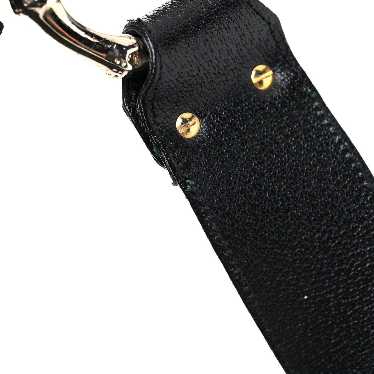 Monogram Web Bamboo Ring Hobo Black