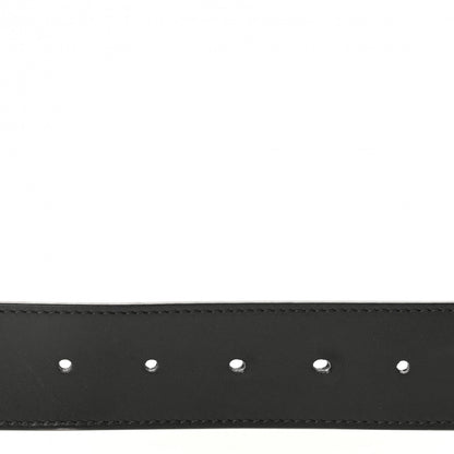 Gucci Moon Calfskin Nickel Double G 40mm Belt 110 44 Black 4 of 6