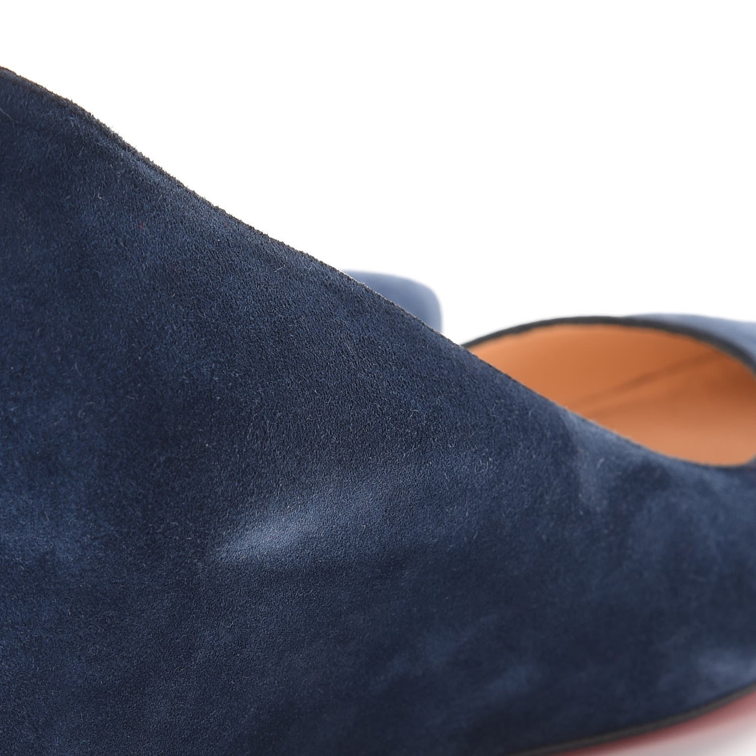 Christian Louboutin Veau Velours Pipina 55 Wedges 40.5 Night 16 of 17