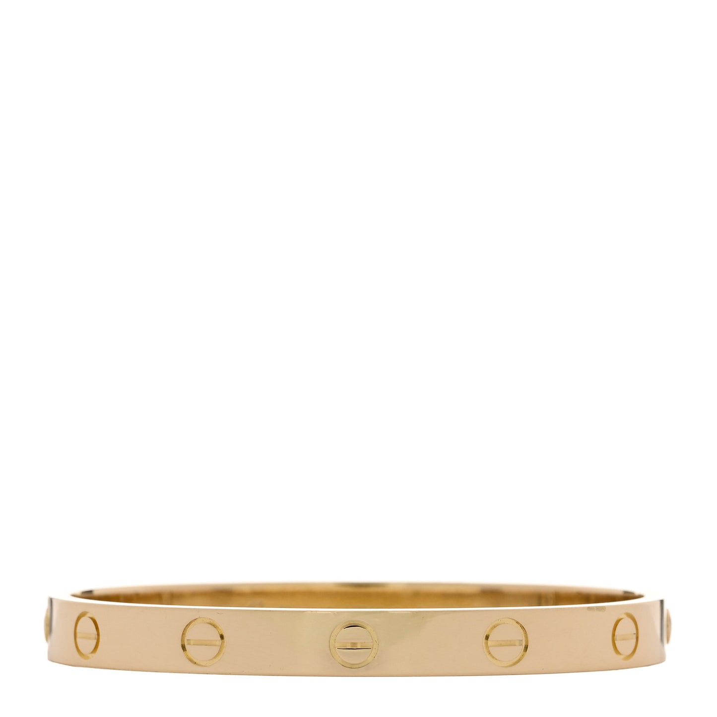 18K Yellow Gold LOVE Bracelet 16