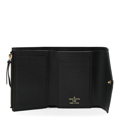 Louis Vuitton Empreinte Victorine Wallet Black 5 of 6