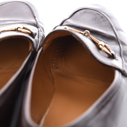 Gucci Calfskin Womens Jordaan Loafers 40.5 Fondente Brown 20 of 20
