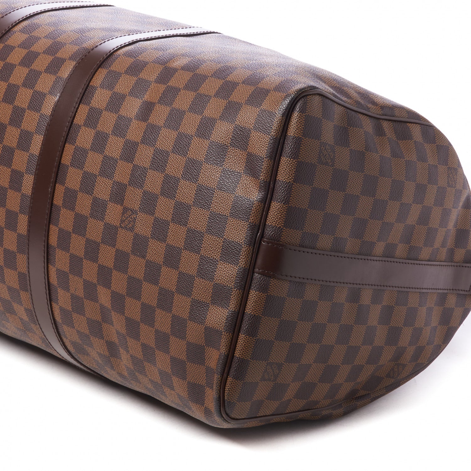 Louis Vuitton Damier Ebene Keepall Bandouliere 55 6 of 9