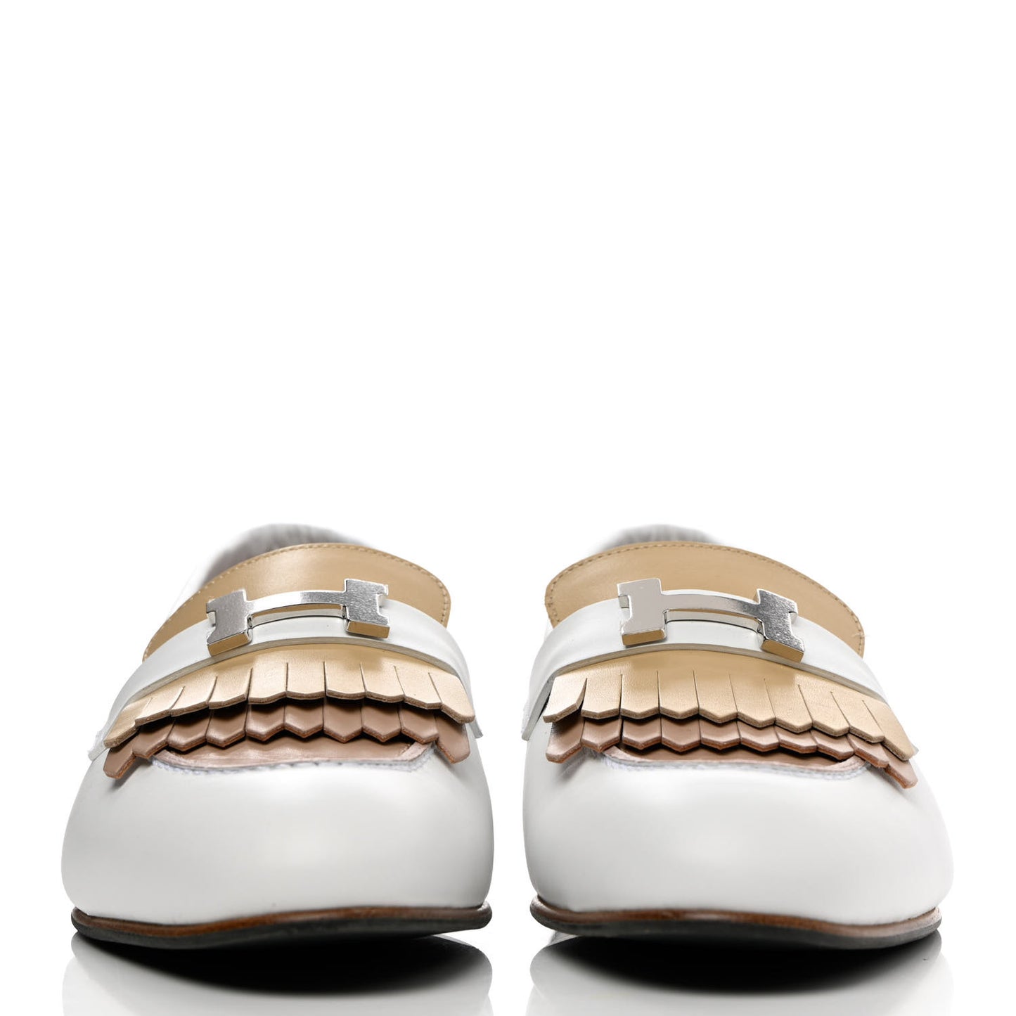 Calfskin Womens Royal Loafers 40 Multicolor