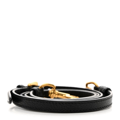 Christian Dior Goatskin Double Saddle Pouch Strap Black 2 of 4
