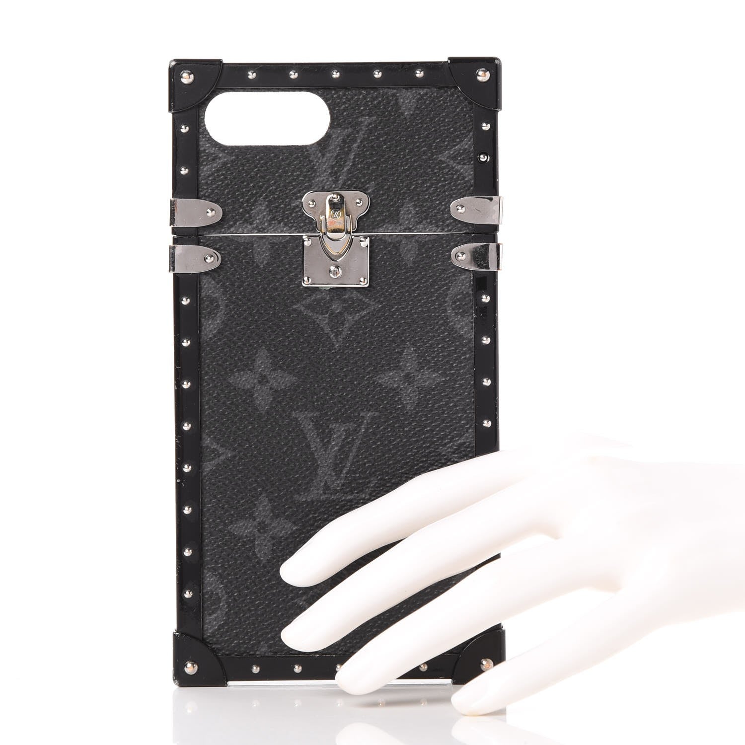 Louis Vuitton Monogram Eclipse Eye-Trunk iPhone 7 Plus Case 2 of 10