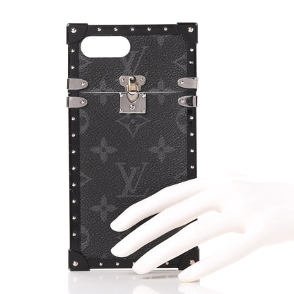 Louis Vuitton Monogram Eclipse Eye-Trunk iPhone 7 Plus Case 2 of 10
