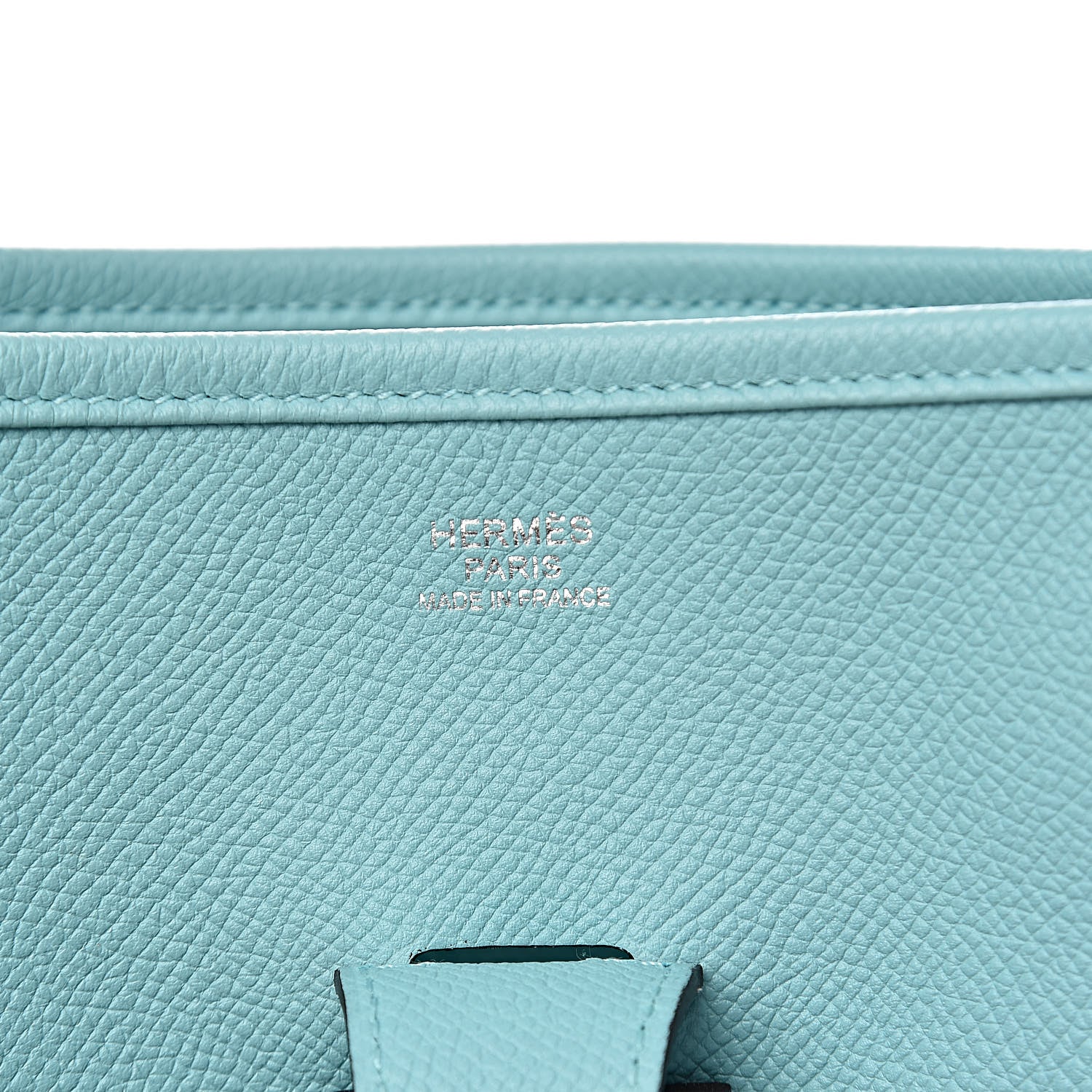 Hermes Epsom Evelyne III GM Bleu Atoll 6 of 12