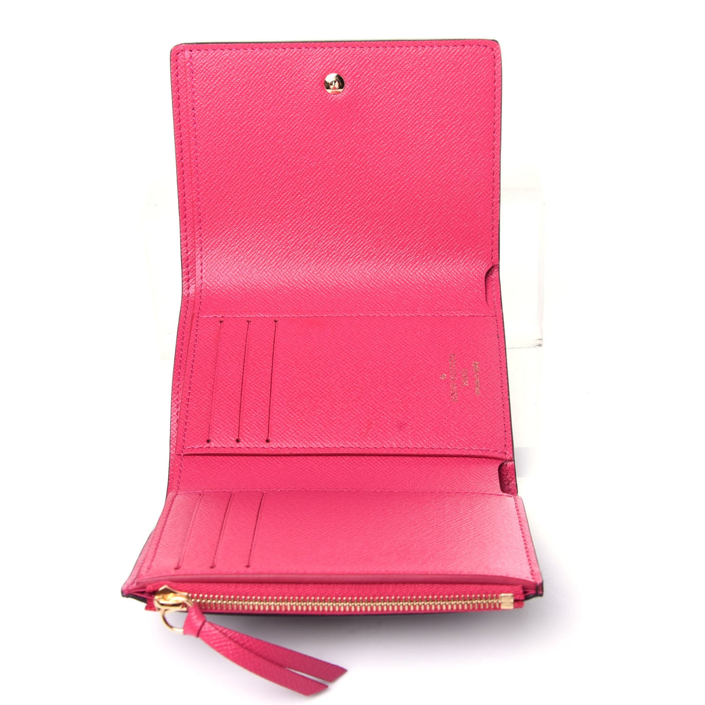 Monogram 2020 Christmas Animation Roller Coaster Victorine Wallet Pivoine
