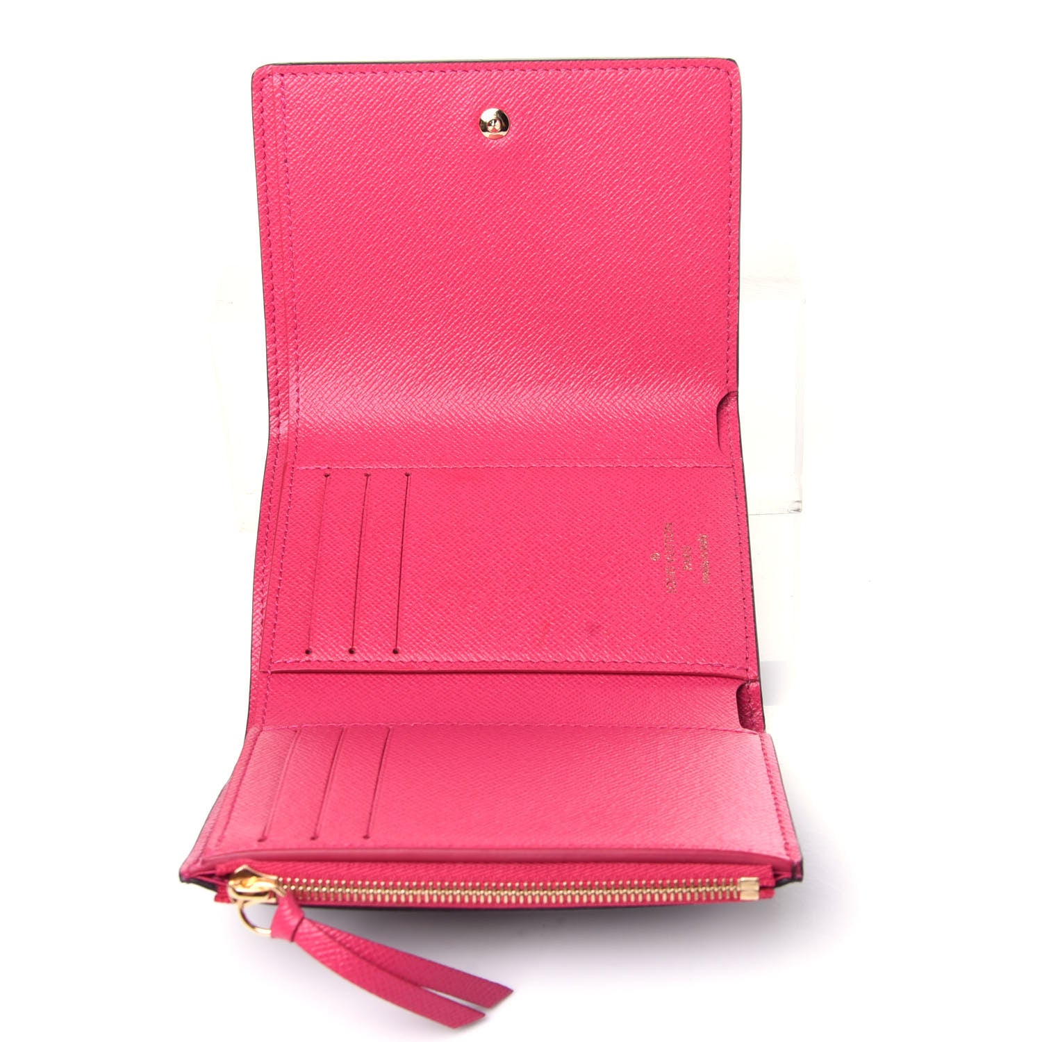 Louis Vuitton Monogram 2020 Christmas Animation Roller Coaster Victorine Wallet Pivoine 5 of 11