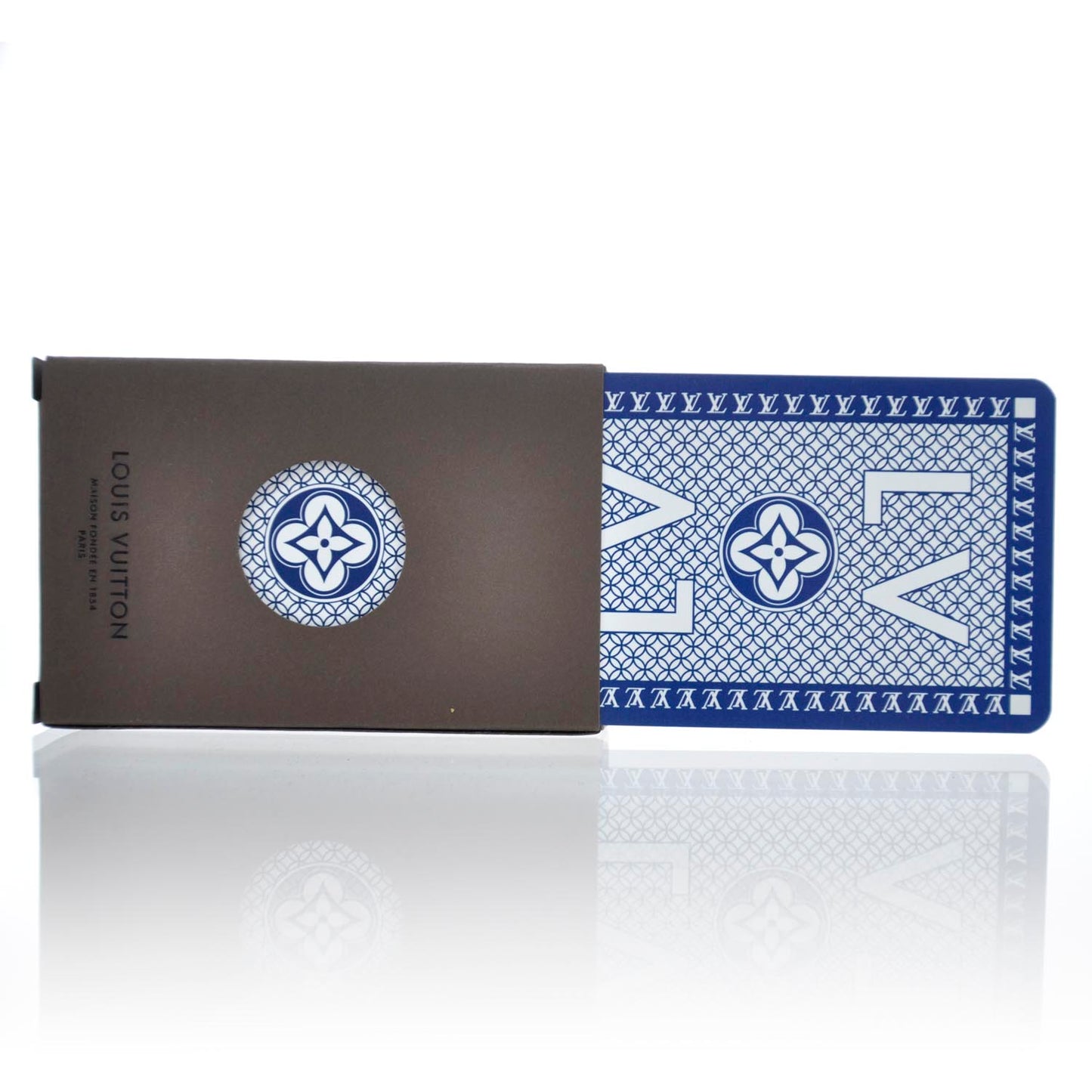 Monogram Fleur 3 Pack Playing Cards