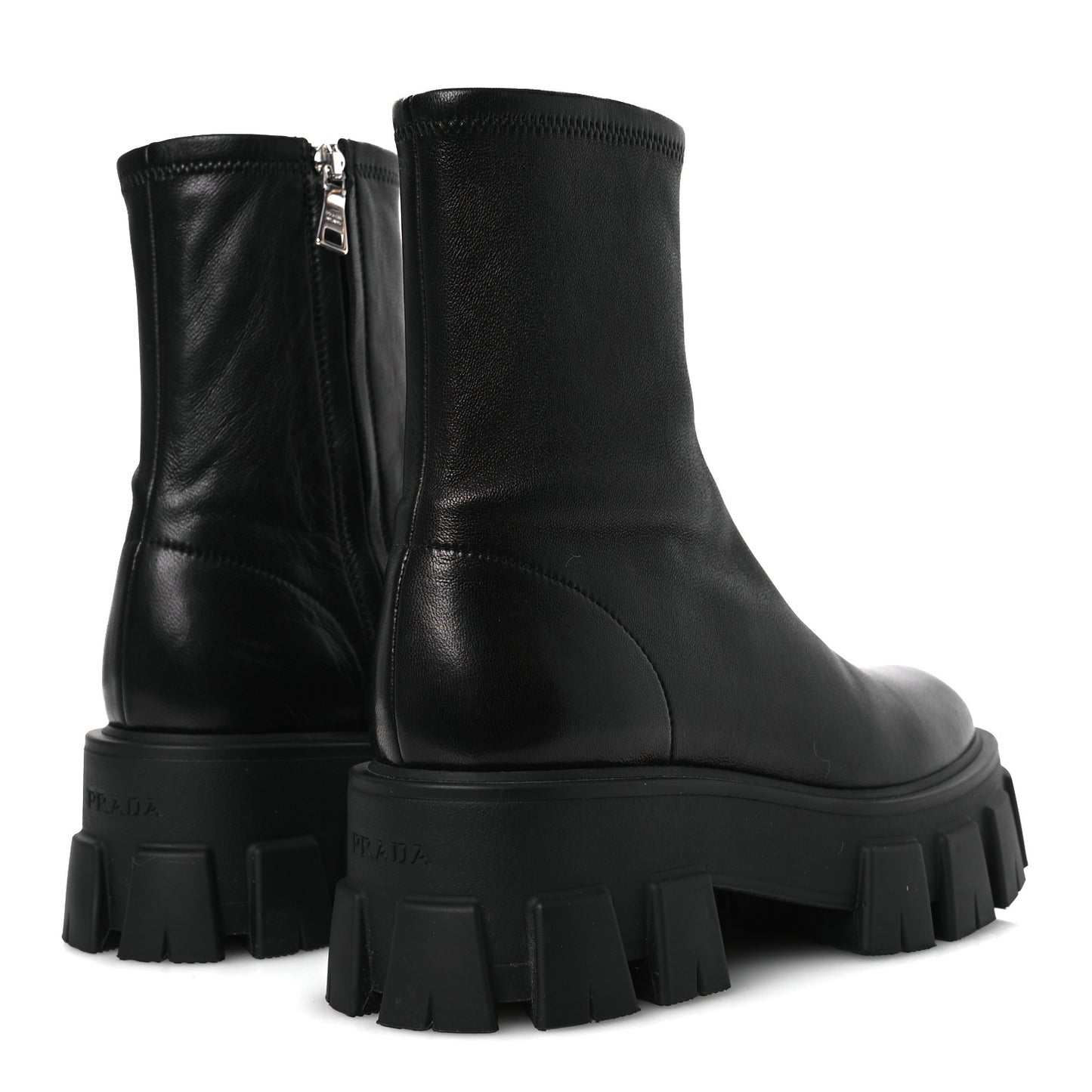 Nappa Stretch Monolith Boots 37 Black