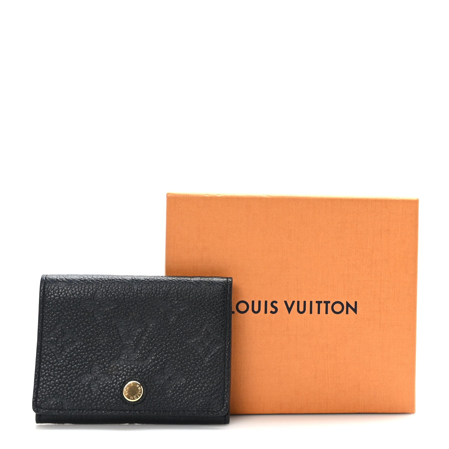 Louis Vuitton Empreinte Business Card Holder Black 7 of 7