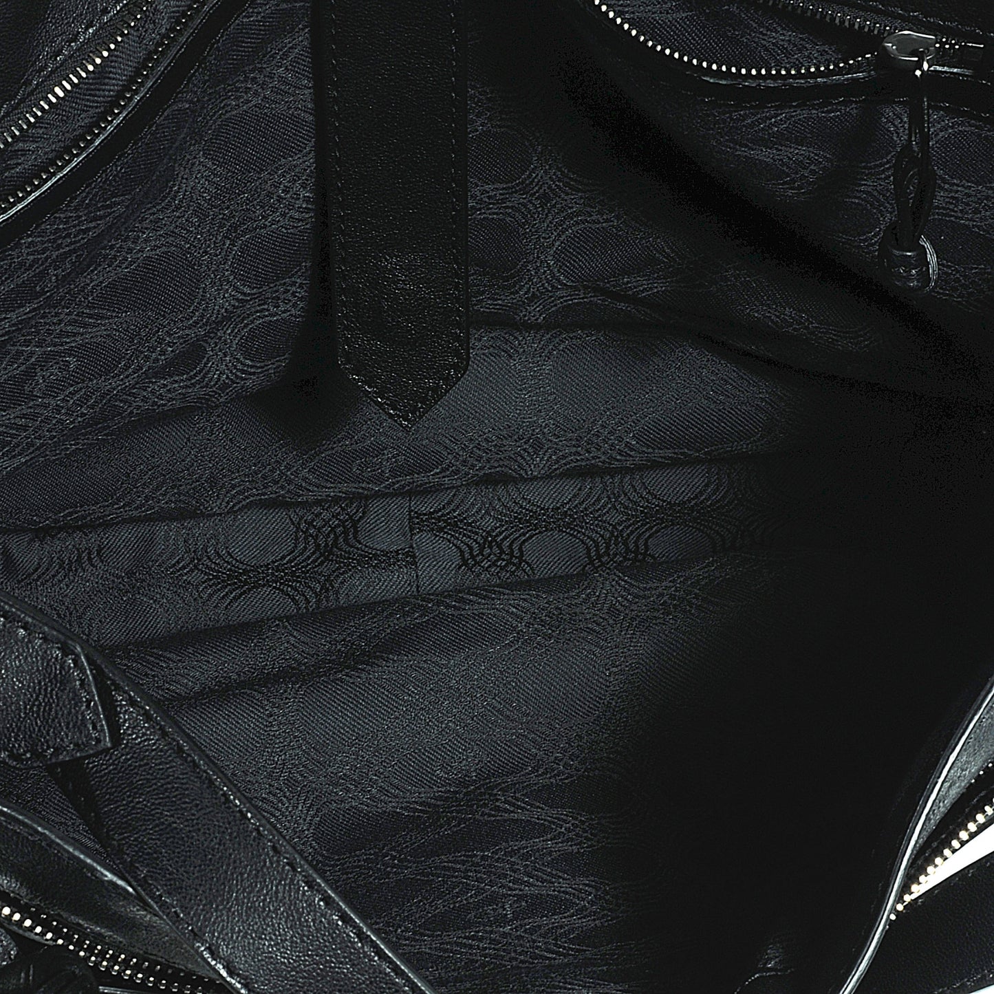 Lambskin PS1 Extra Large Satchel Black