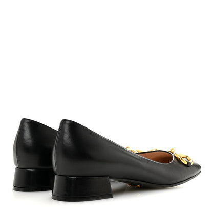 Gucci Malaga Kid Horsebit Ballet 25mm Flats 40 Black 5 of 10
