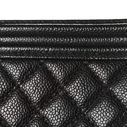 Chanel Caviar Quilted Medium Boy Flap Black 11 of 13