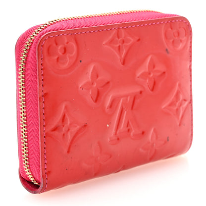 Louis Vuitton Vernis Zippy Coin Purse Cherry 3 of 12