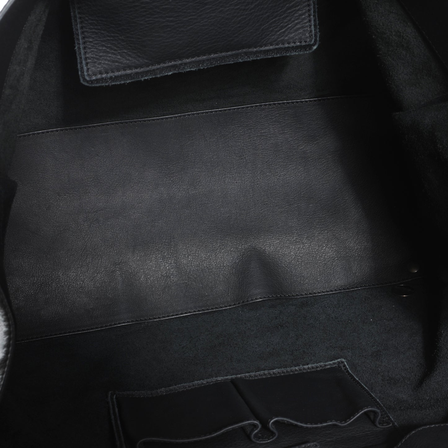 Supple Calfskin Papier A4 Tote Black