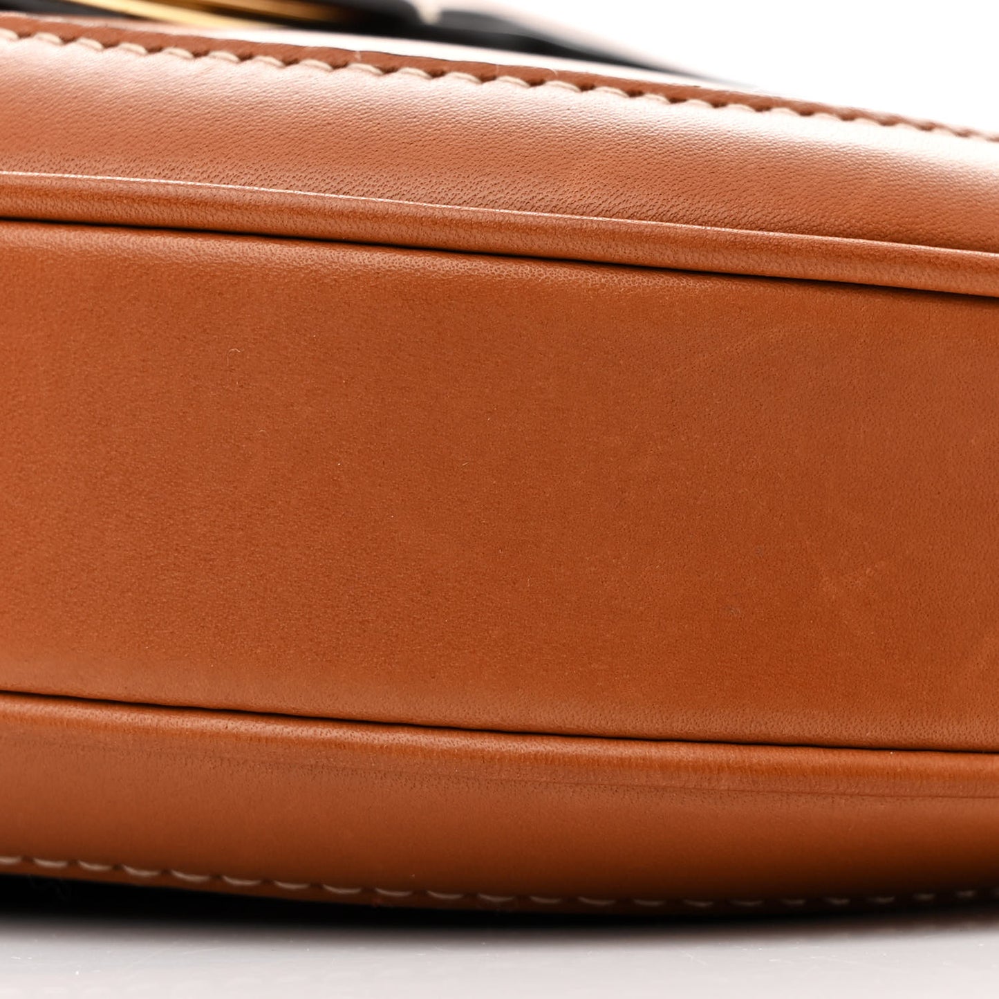 Natural Calfskin Besace Small 16 Tan