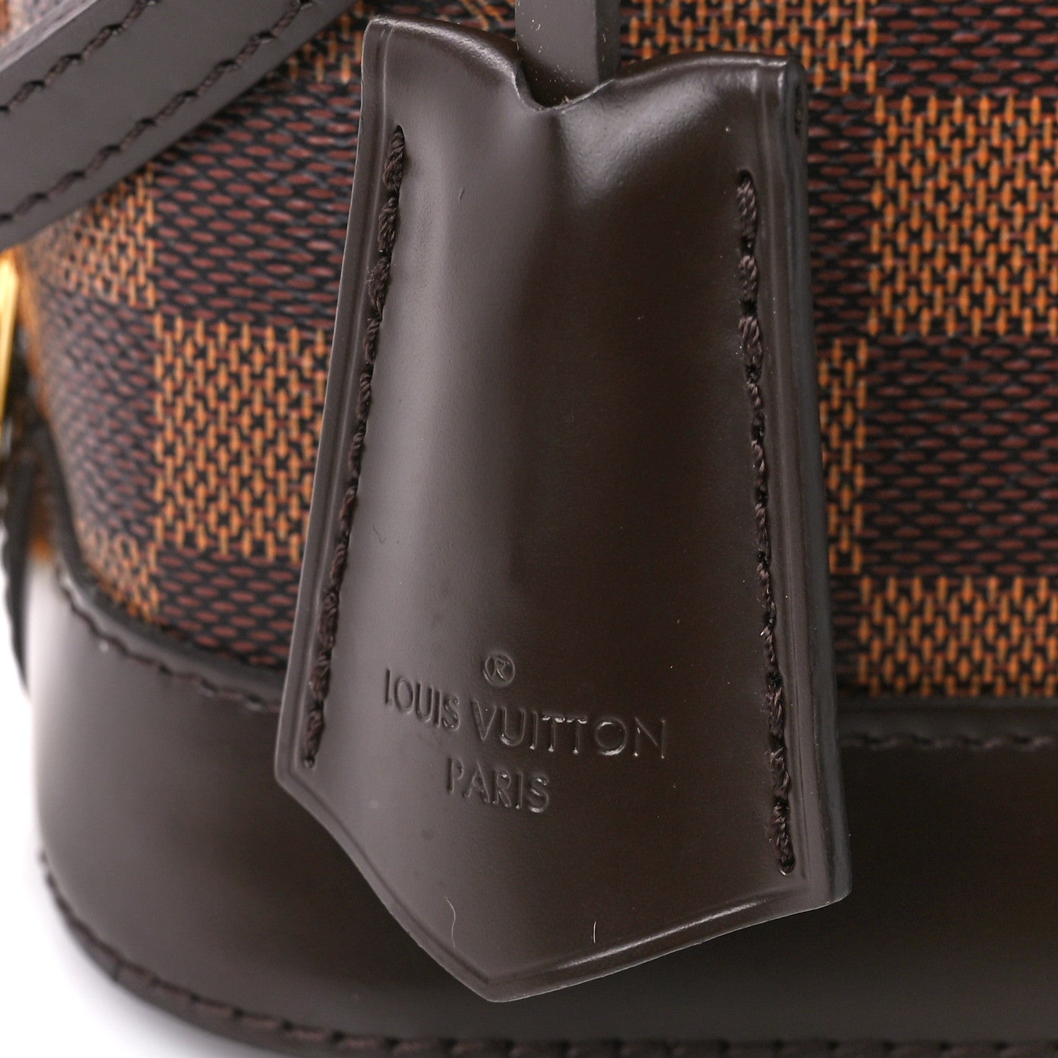 Louis Vuitton Damier Ebene Alma BB 6 of 11