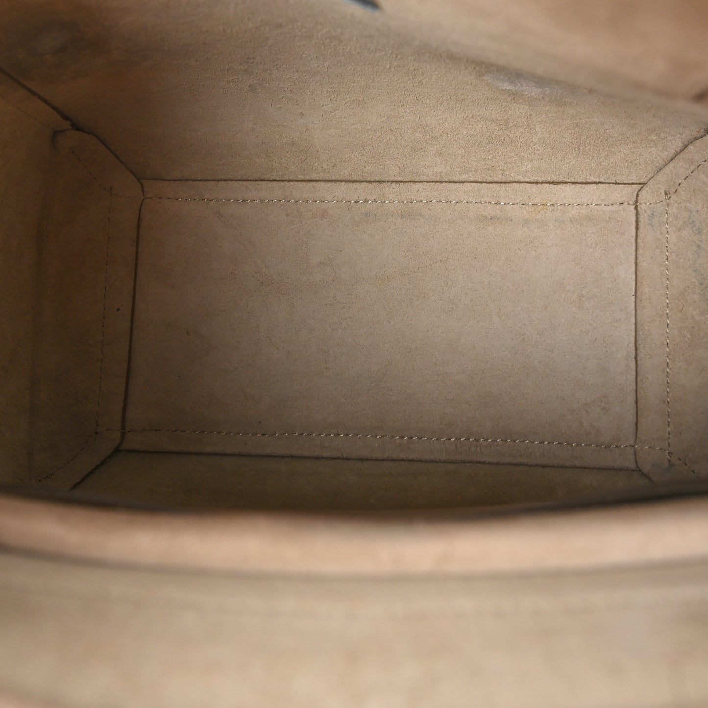 Grained Calfskin Nano Belt Bag Light Taupe