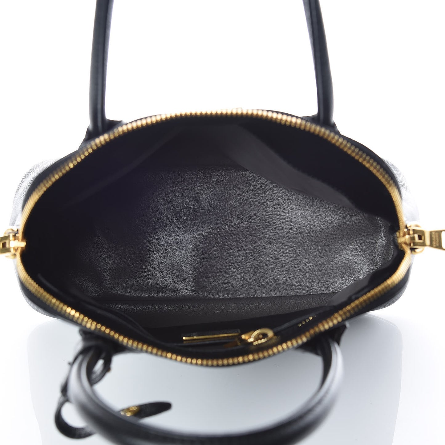 Saffiano Cuir Bauletto Nero Black