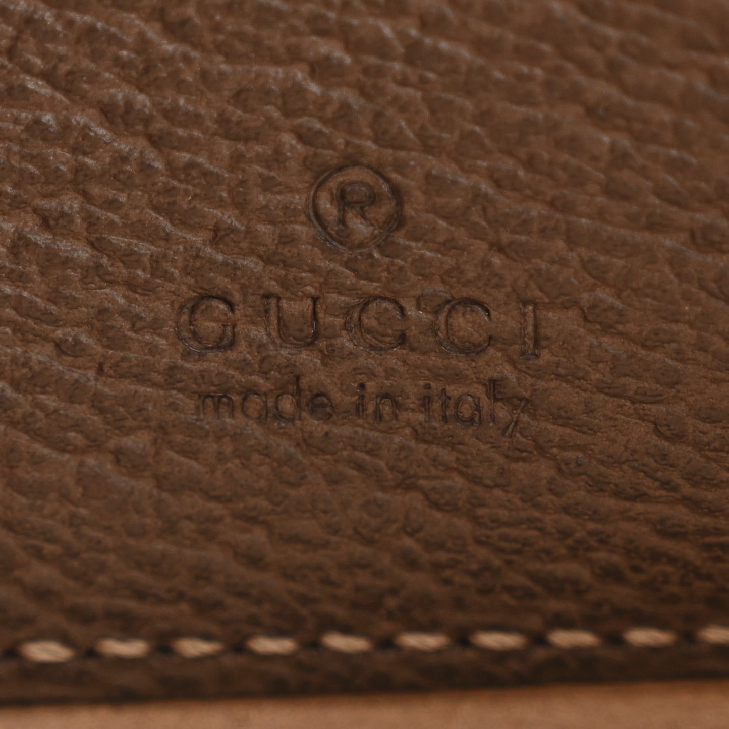 GG Supreme Monogram Ophidia Belted iPhone Case 95 38 Dark Brown