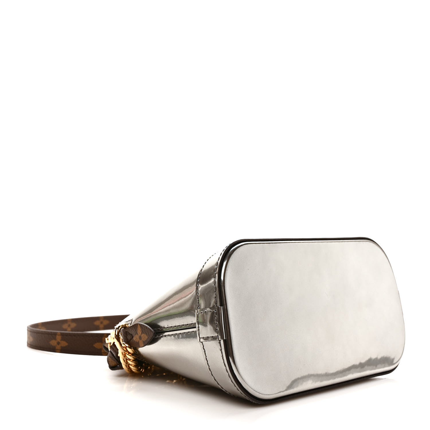 Louis Vuitton Patent Monogram Miroir Mirror Mini Alma Gris Metal 4 of 9