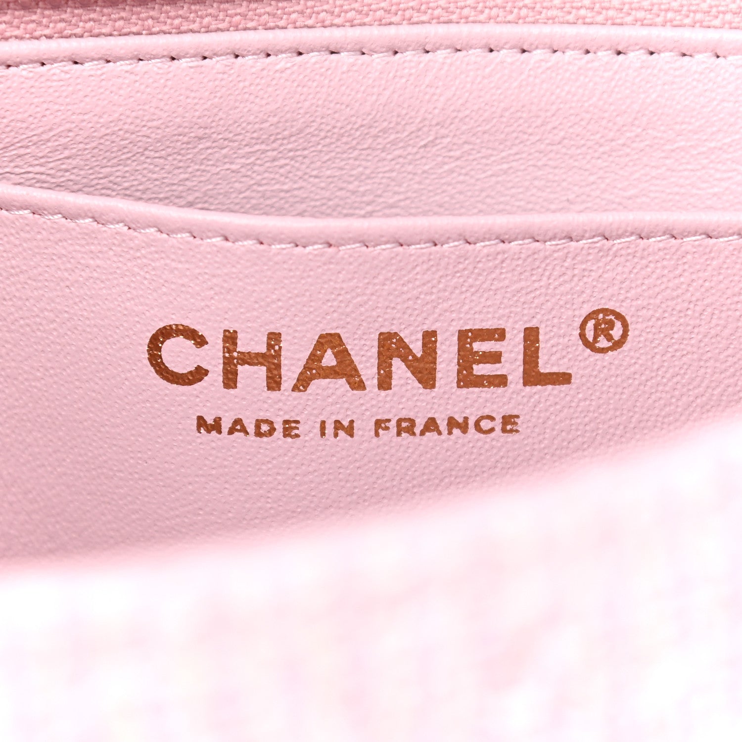 Chanel Tweed Quilted Mini Rectangular Flap Pink 6 of 9
