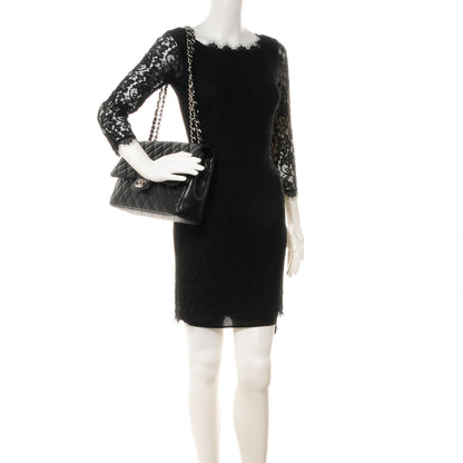 Chanel Caviar Jumbo Single Flap Black 2 of 7