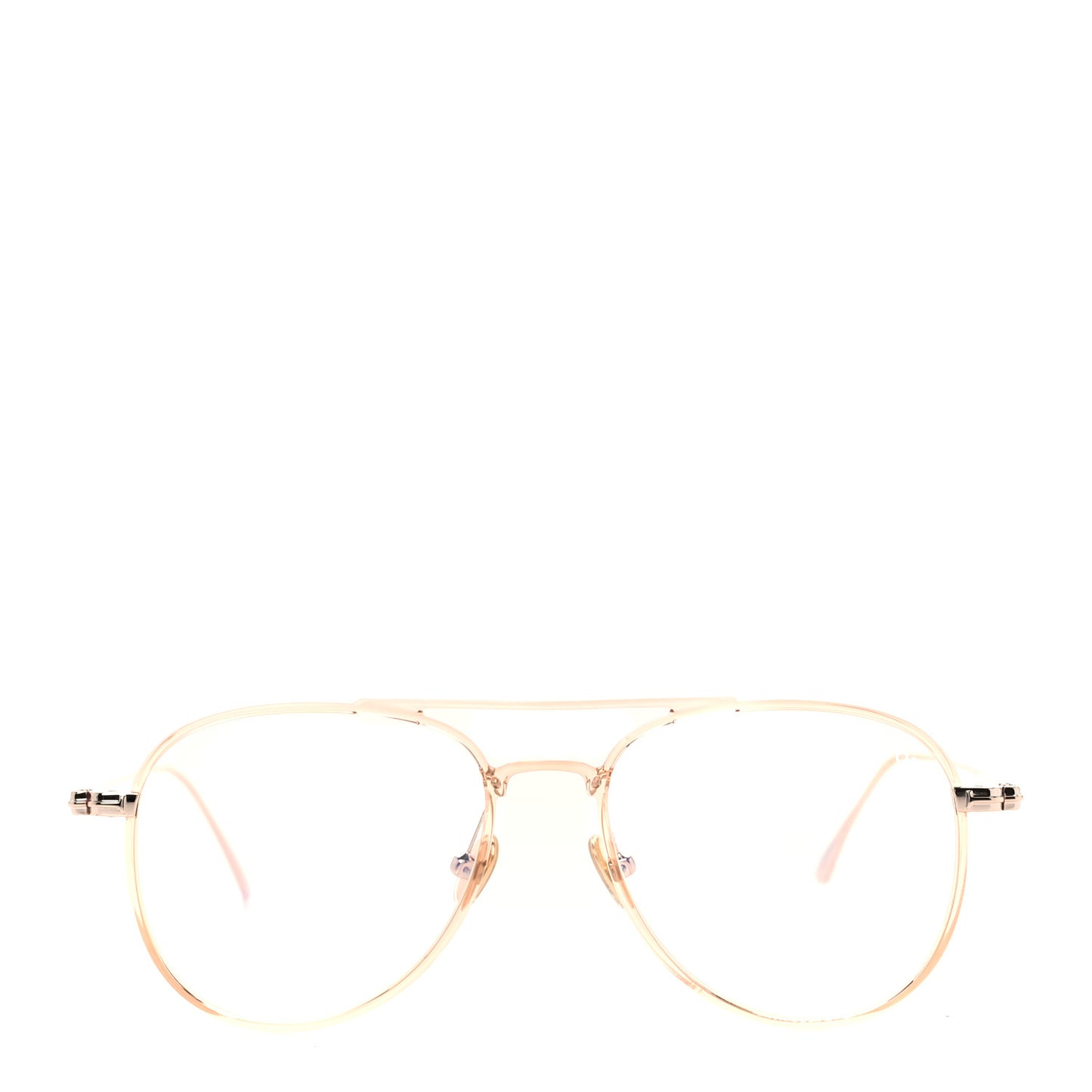 Metal Aviator Sunglasses TF5666 Rose Gold