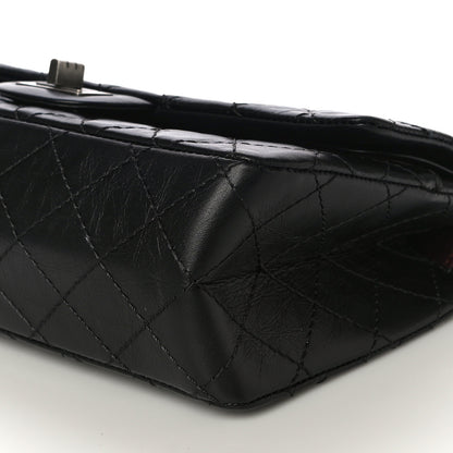 Chanel Aged Calfskin Quilted 2.55 Reissue 225 Flap Black 10 of 15