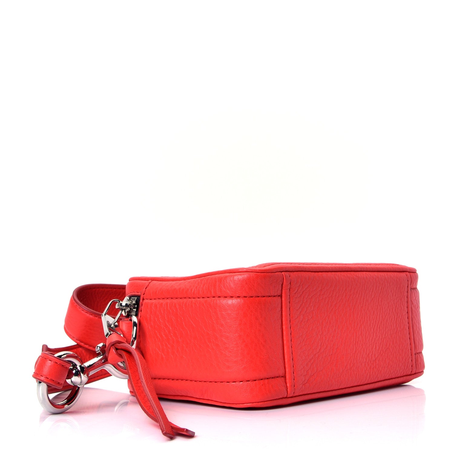 Marc Jacobs Supple Natural Grain Calfskin The Softshot 21 Geranium 3 of 4