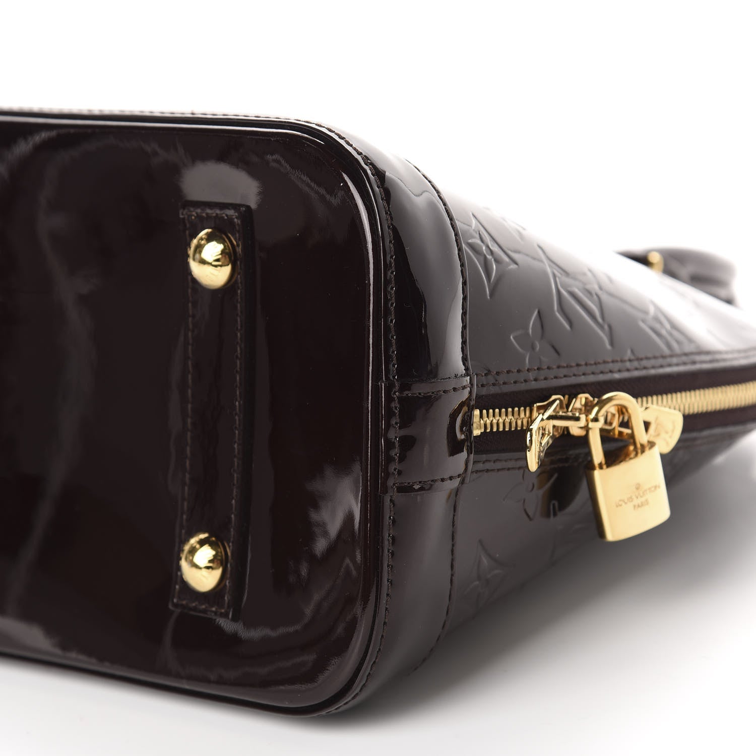 Louis Vuitton Vernis Alma PM Amarante 6 of 8
