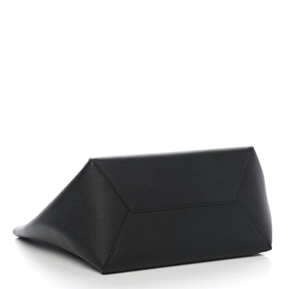 Louis Vuitton Calfskin Lockme Cabas Black 4 of 9