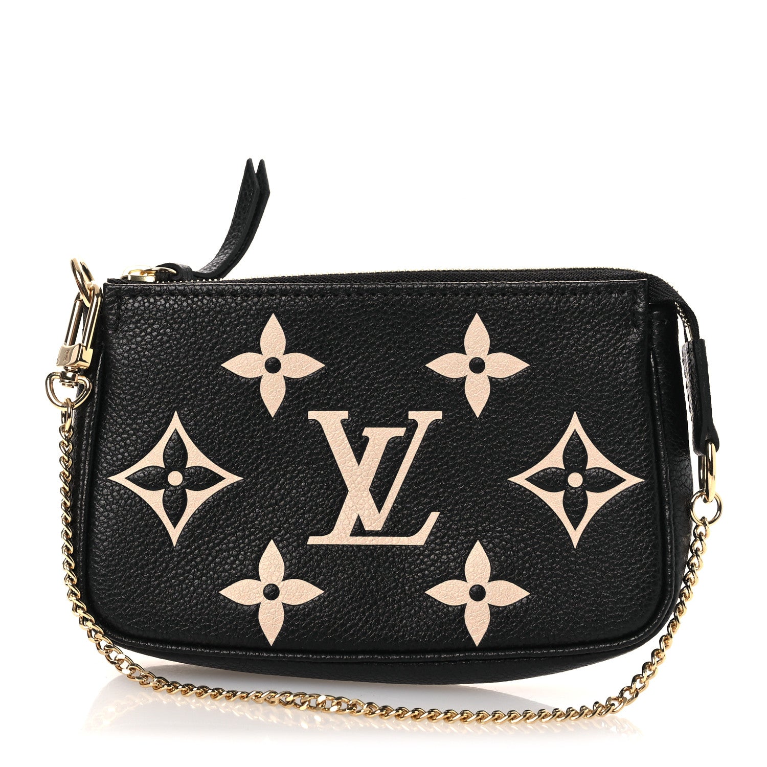 Louis Vuitton Empreinte Monogram Giant Mini Pochette Accessories Black 1 of 10