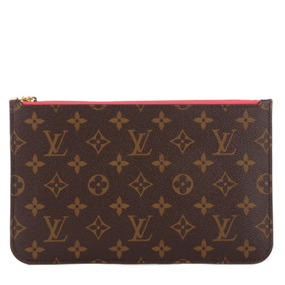 Louis Vuitton Monogram Neverfull MM GM Pochette Grenade 1 of 7