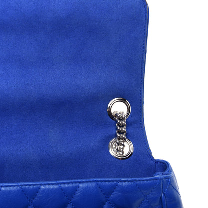Mulberry Shiny Buffalo Quilted Darley Shoulder Bag Porcelain Blue 11 of 13