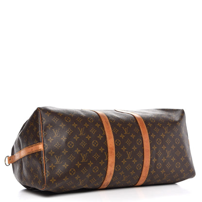 Louis Vuitton Monogram Keepall Bandouliere 55 4 of 14