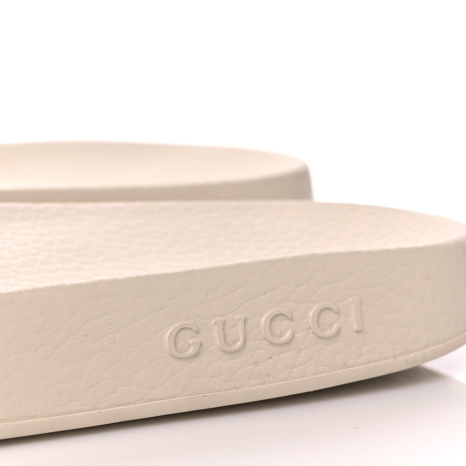 Gucci Microguccissima Mens Slide Sandals 11 Ivory 7 of 12