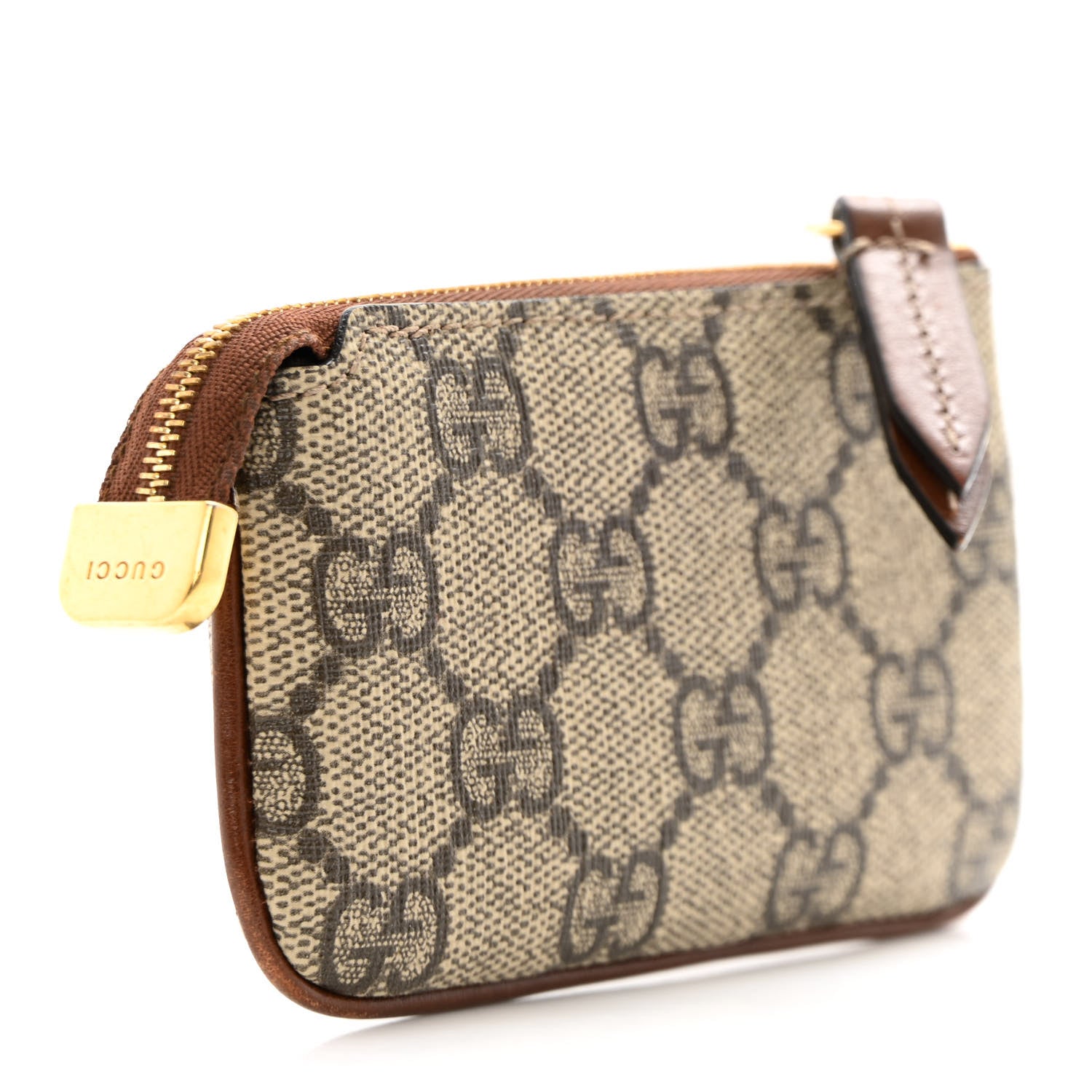Gucci GG Supreme Monogram Key Case Brown 3 of 11