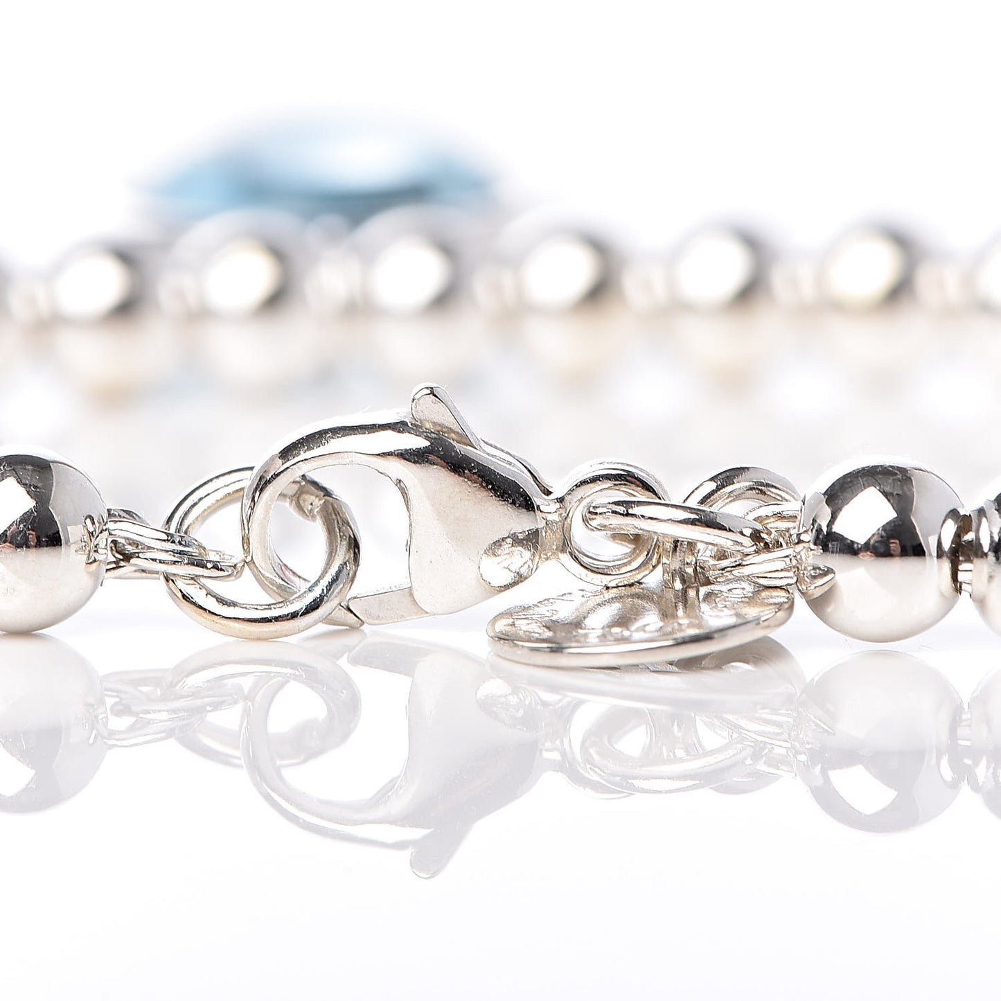 Sterling Silver Blue Topaz Paloma's Sugar Stacks Beaded Bracelet